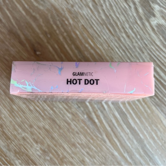 GLAMNETIC press on nail set, short round in Hot Dot - Picture 3 of 5